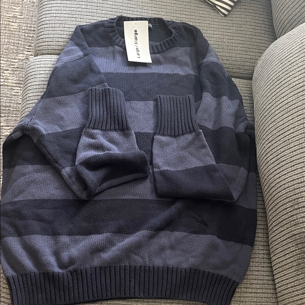 Blue Oversized Brandy Melville Sweater